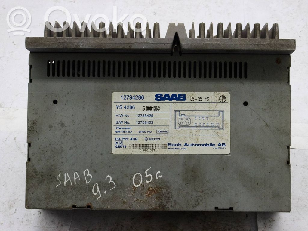 Saab 9-3 Ver2 Sound amplifier 
