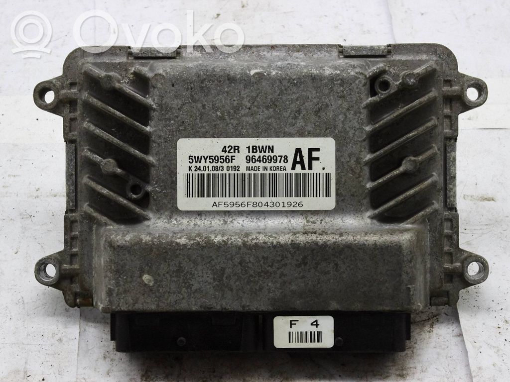 Chevrolet Aveo Engine control unit/module 