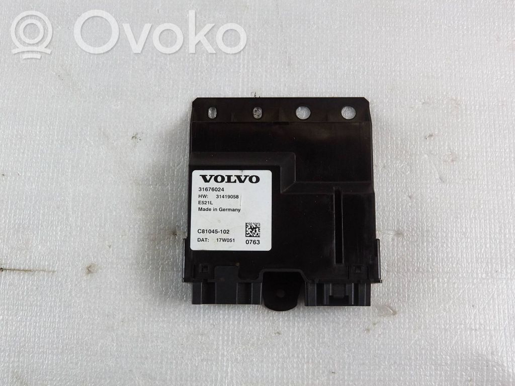 Tailgate/trunk control unit/module   31676024,31419058