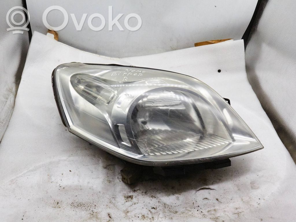 Peugeot Bipper Headlight/headlamp 