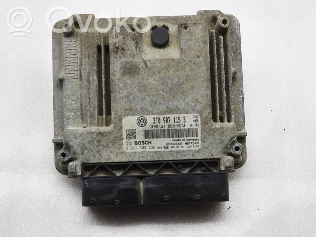 Engine control unit/module   3T0907115B,0261S04236