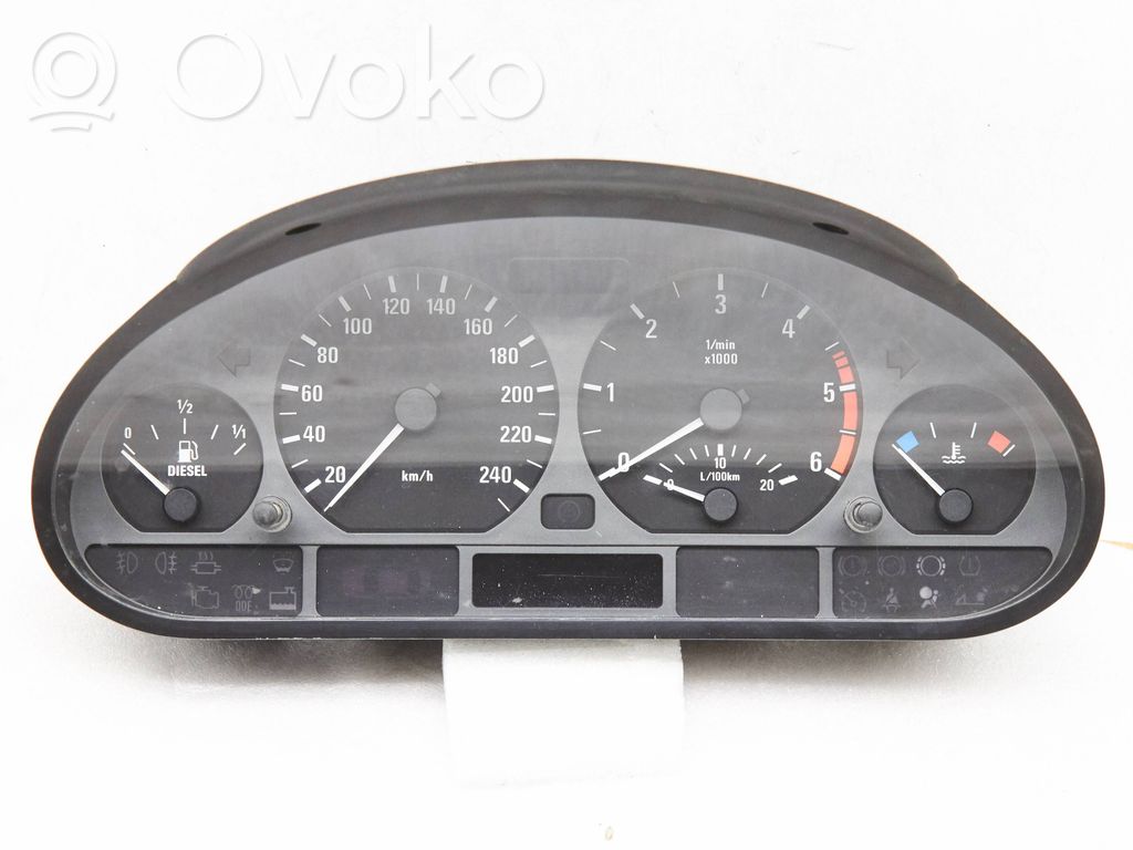 BMW 3 E46 Speedometer (instrument cluster) 