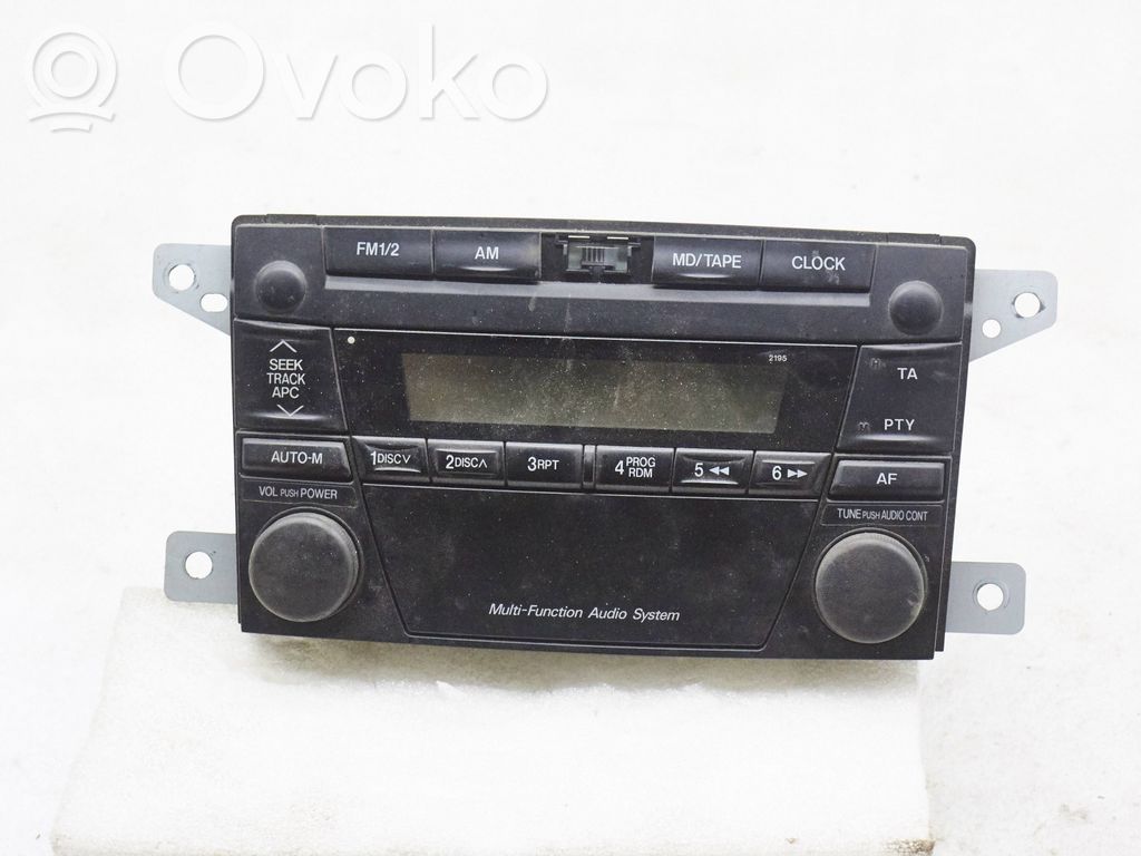 Mazda Premacy Radio / CD/DVD atskaņotājs / navigācija 