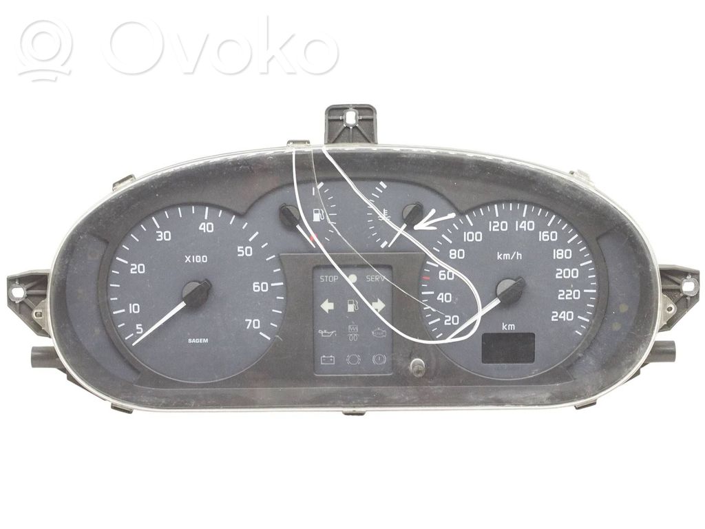 Renault Megane I Speedometer (instrument cluster) 