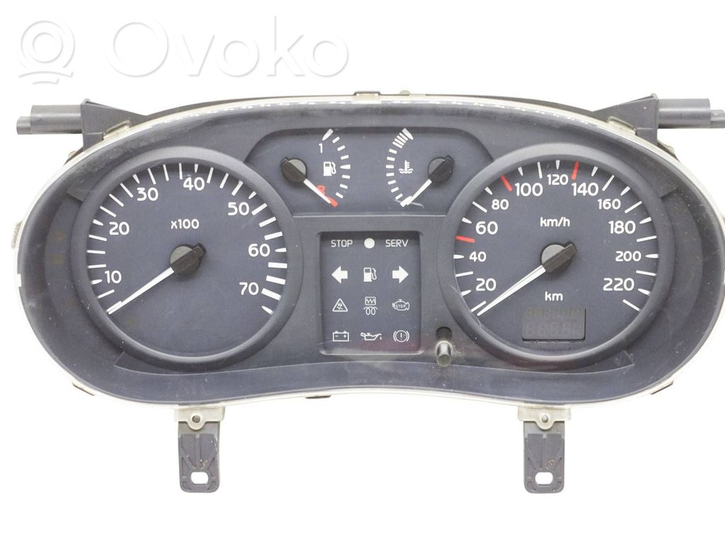 Renault Clio II Speedometer (instrument cluster) 