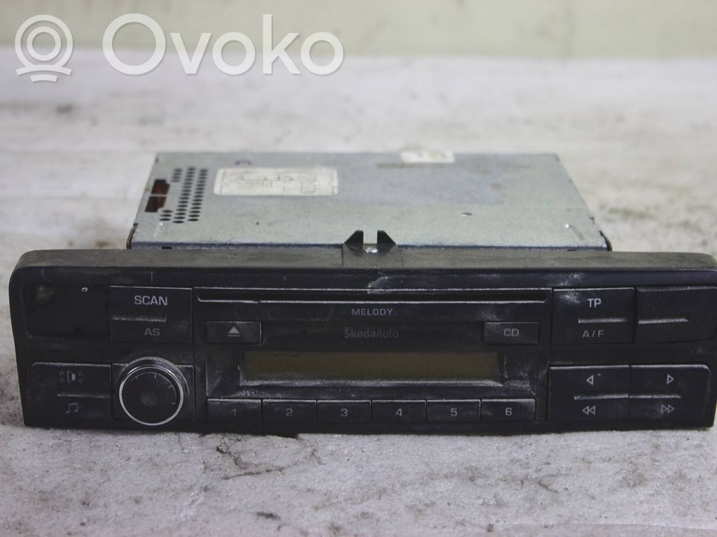 Skoda Octavia Mk2 (1Z) Unitate principală radio/CD/DVD/GPS 