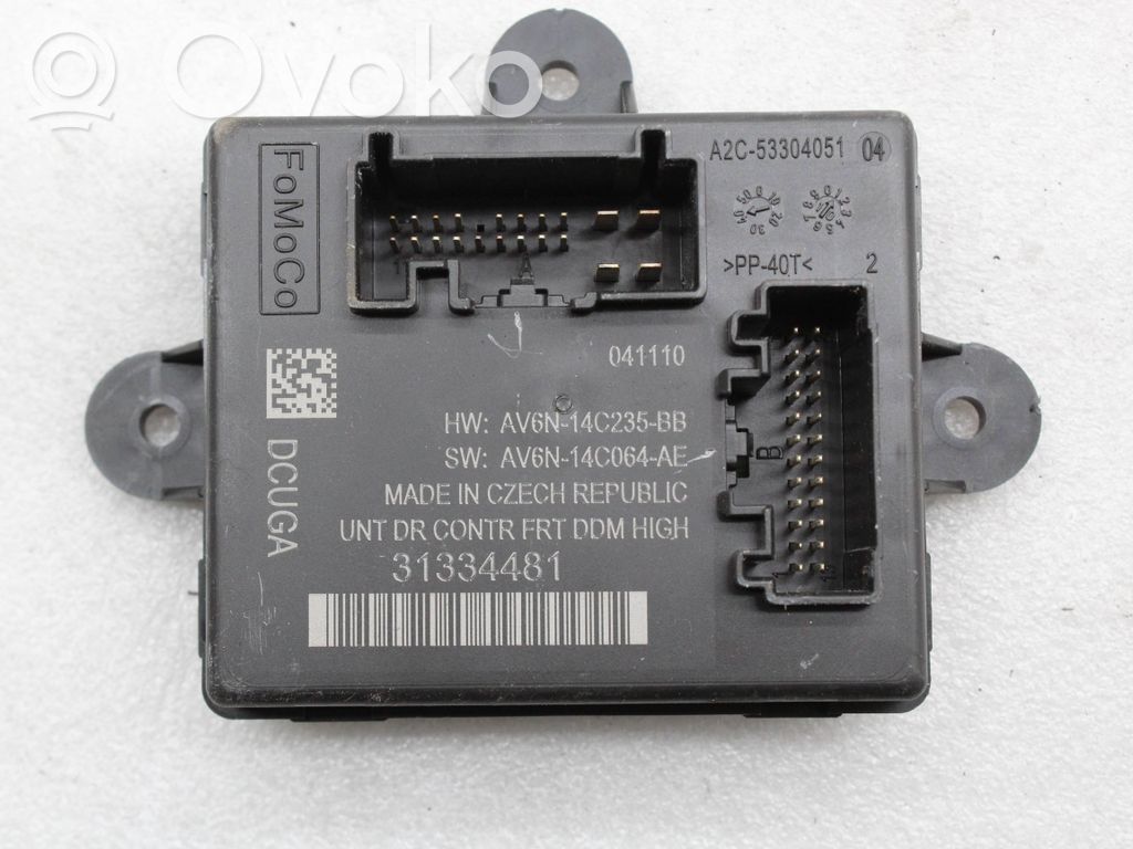Door control unit/module   31334481