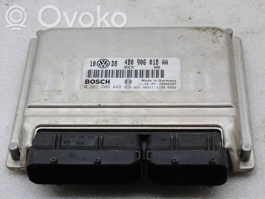 Engine control unit/module   4B0906018AA,0261206449