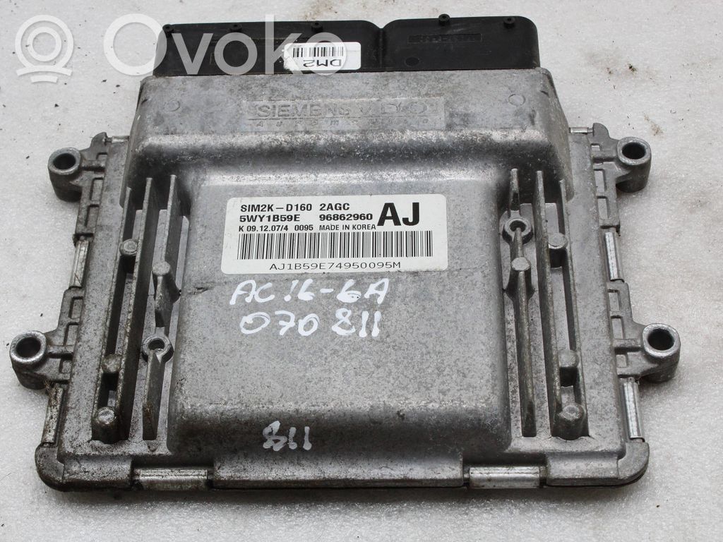 Chevrolet Epica Sterownik / Moduł ECU 