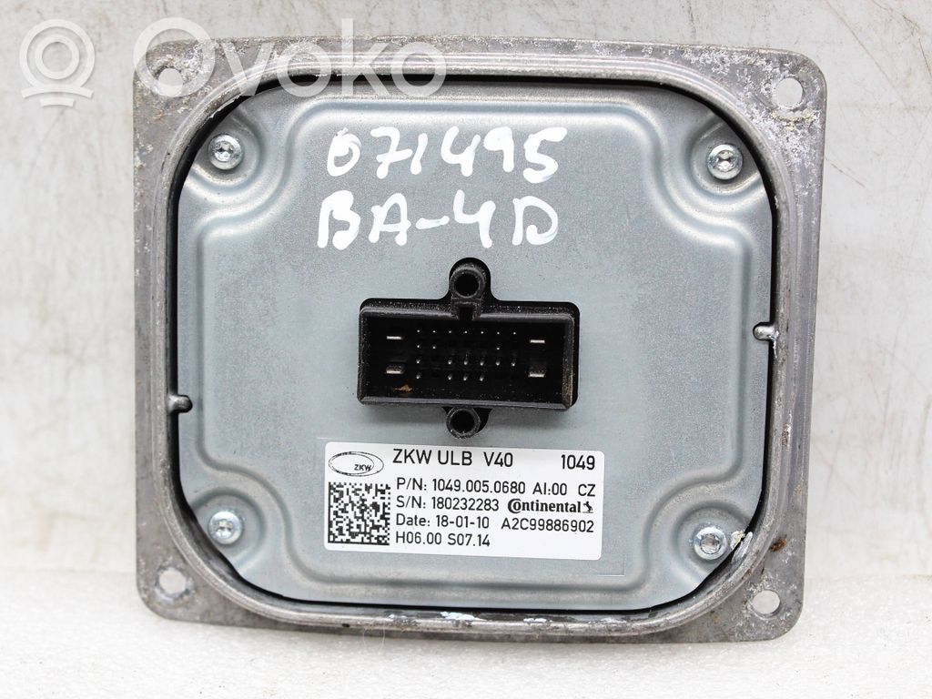 Volvo V40 Lastre de faros xenón 