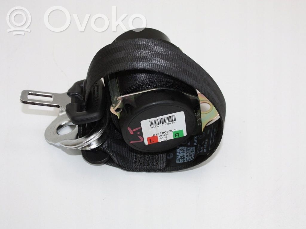 Skoda Yeti (5L) Hebilla del cinturón de seguridad trasero 