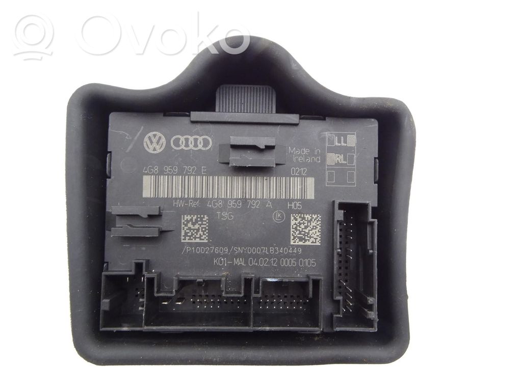 Door control unit/module   4G8959792E,4G8959792A,4G0907577
