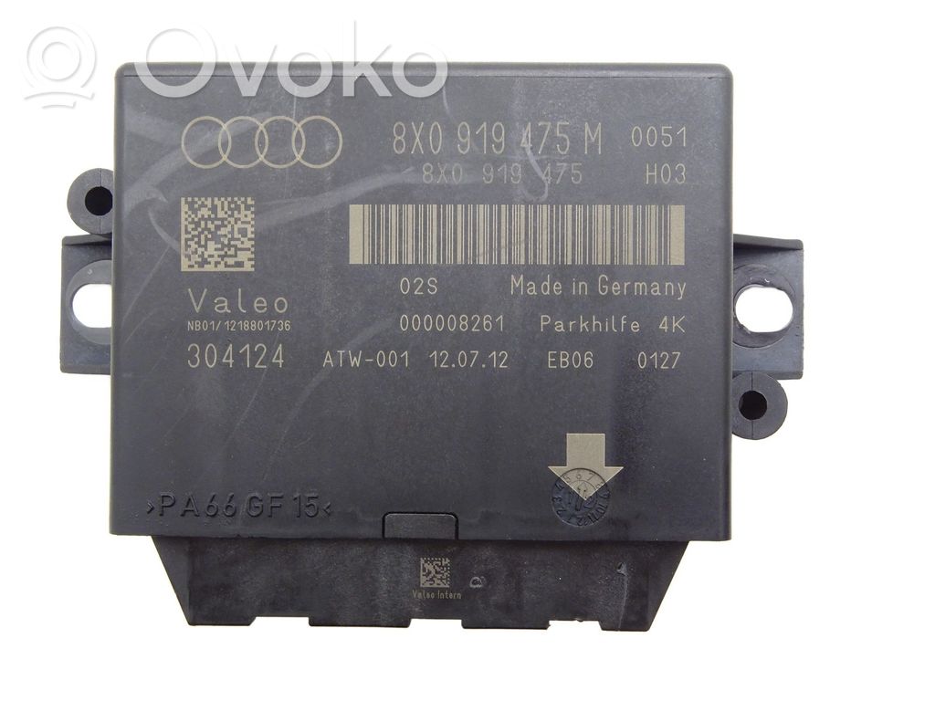 Audi Q3 8U Parking PDC control unit/module 