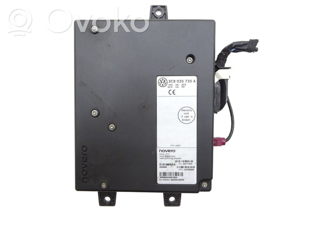 Skoda Superb B6 (3T) Bluetooth control unit module 