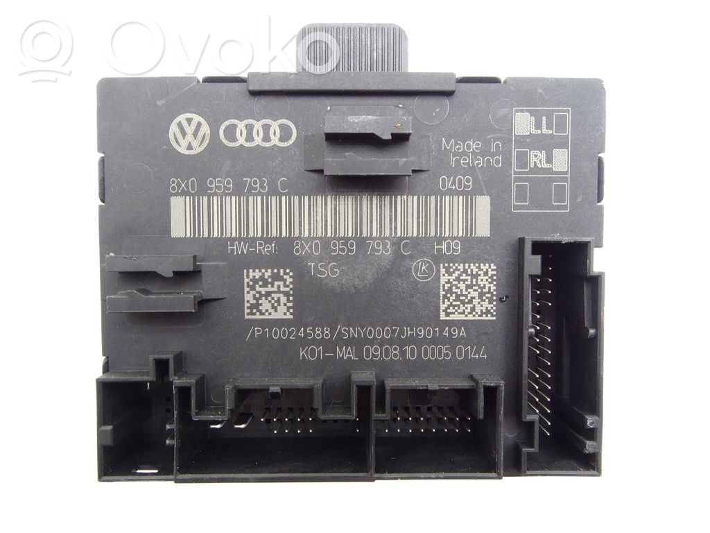 Skoda Superb B6 (3T) Unidad de control/módulo de la puerta 