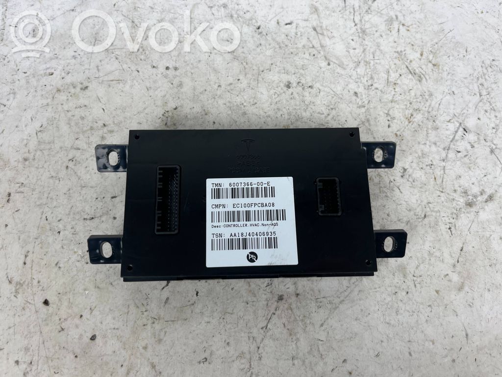 Tesla Model X Climate control unit 