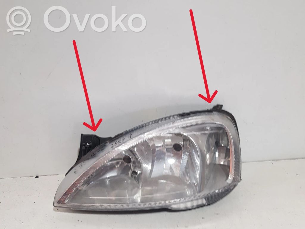 Opel Corsa C Scheinwerfer 