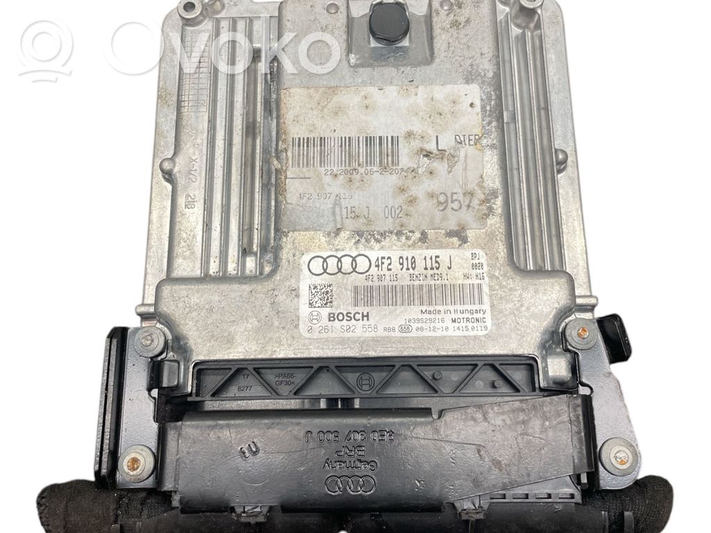 Engine control unit/module   4F2910115J,0261S02558