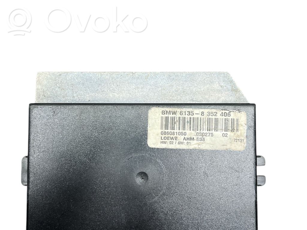 BMW 5 E39 Tow bar trailer control unit/module 