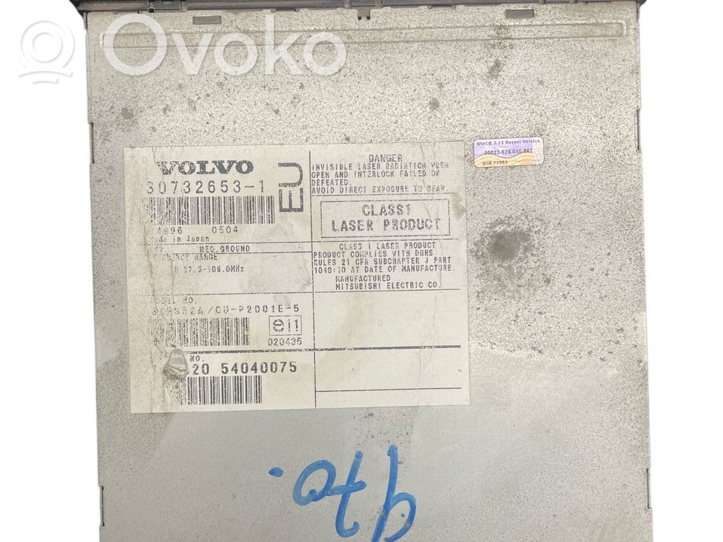 Volvo V70 Navigation unit CD/DVD player 
