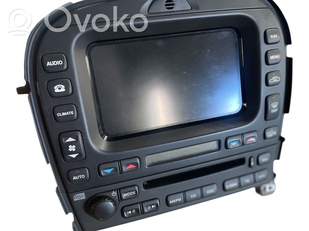 Jaguar S-Type Radio/CD/DVD/GPS-pääyksikkö 