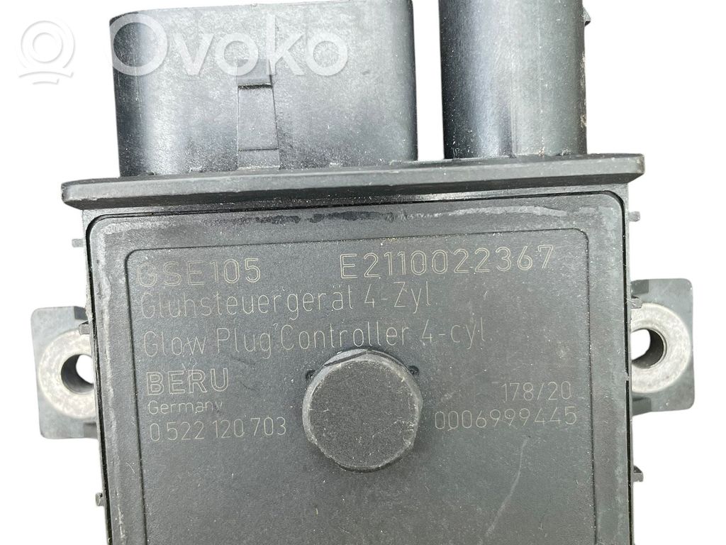 BMW 5 E60 E61 Kvēlsveču relejs 