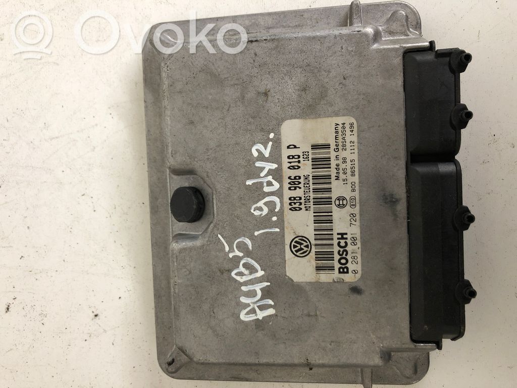 Engine control unit/module   038906018P,0281001720