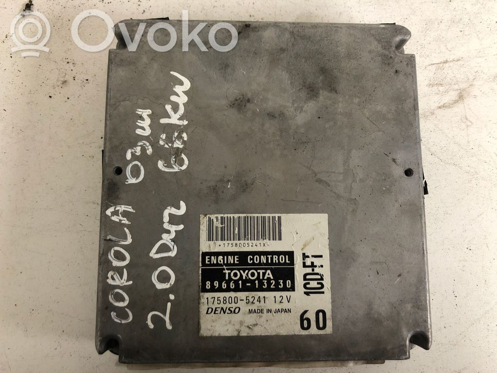 Toyota Corolla E120 E130 Engine control unit/module 