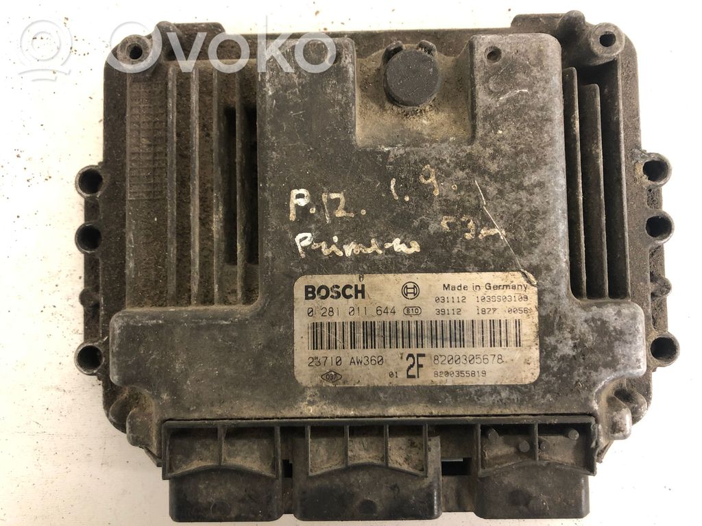 Engine control unit/module   0281011644,03710AW360