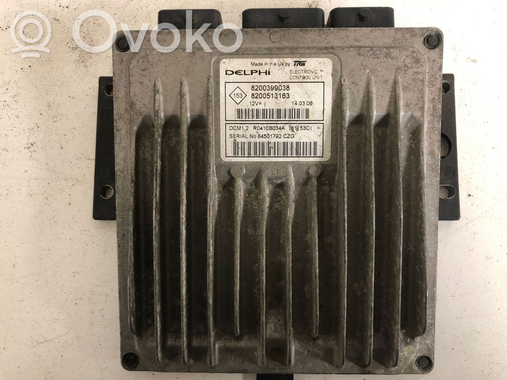 Engine control unit/module   8200399O38,8200513163