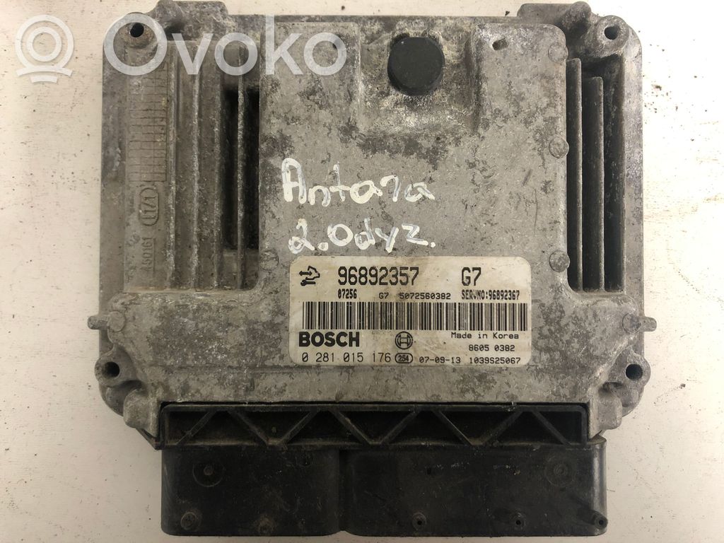 Opel Antara Engine control unit/module 