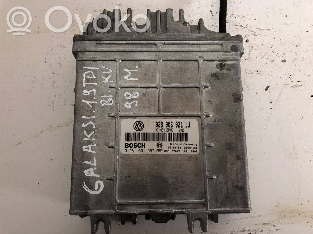 Volkswagen Sharan Engine control unit/module 