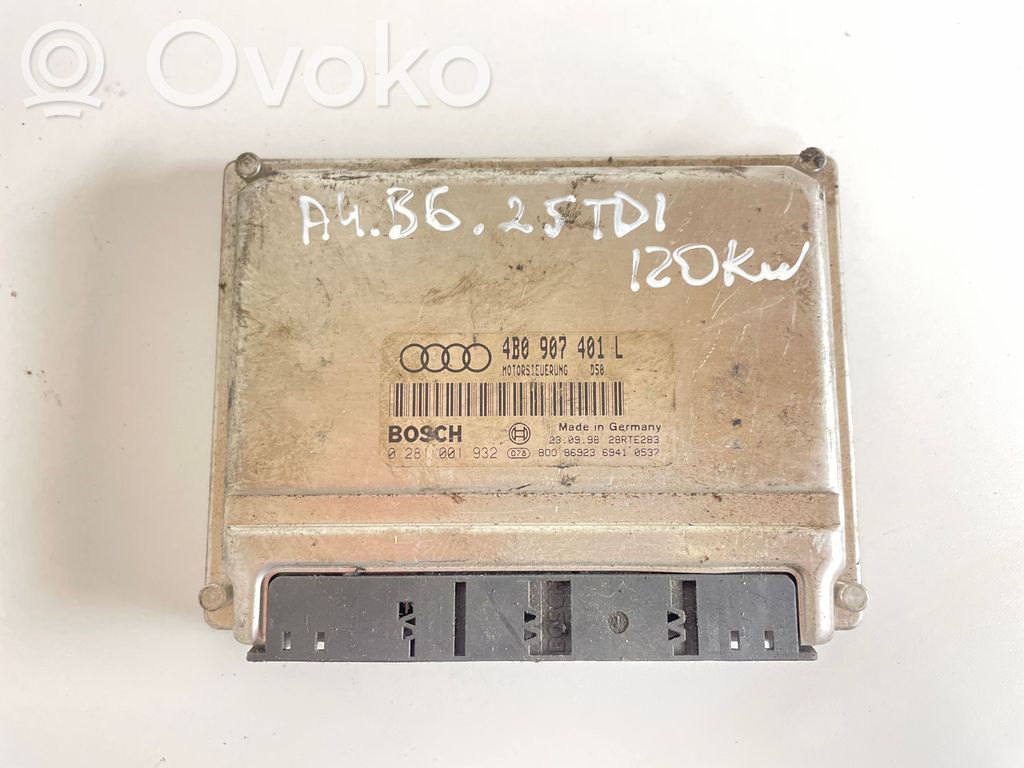 Audi A4 S4 B6 8E 8H Engine control unit/module 
