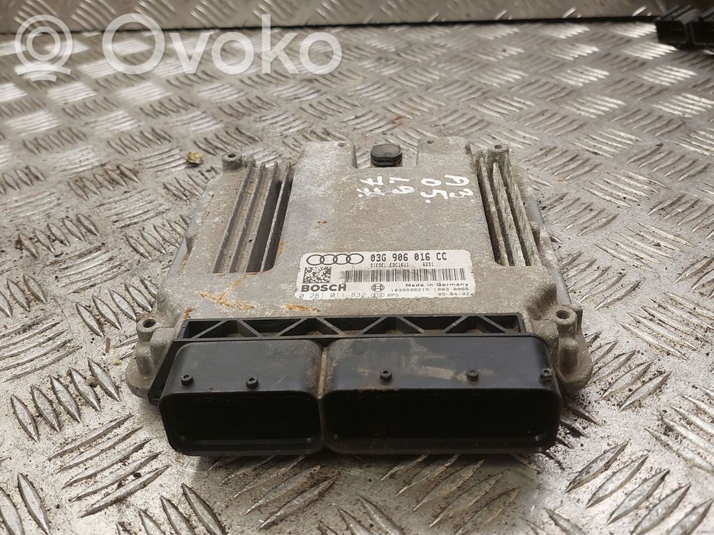 Audi A3 S3 8P Engine control unit/module 