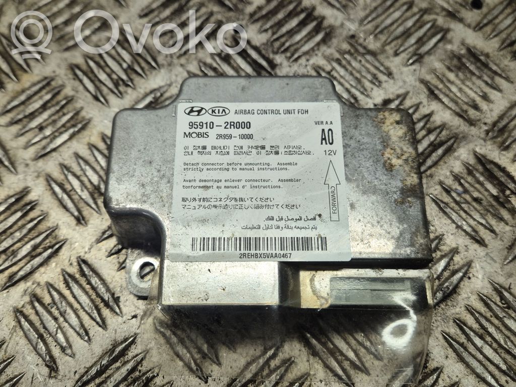 Sterownik / Moduł Airbag   959102R000,2R95910000,2REHBX5VAA0467