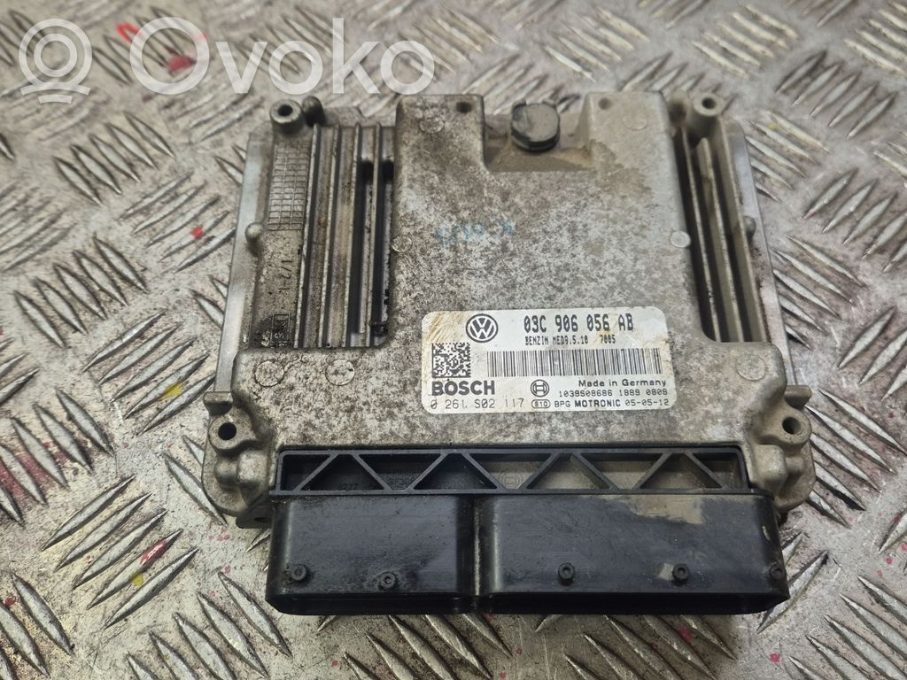 Engine control unit/module   03C906056AB,0261S02117,1039S08686