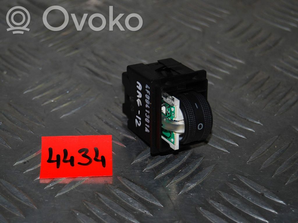 Audi A6 S6 C6 4F Headlight level height control switch 