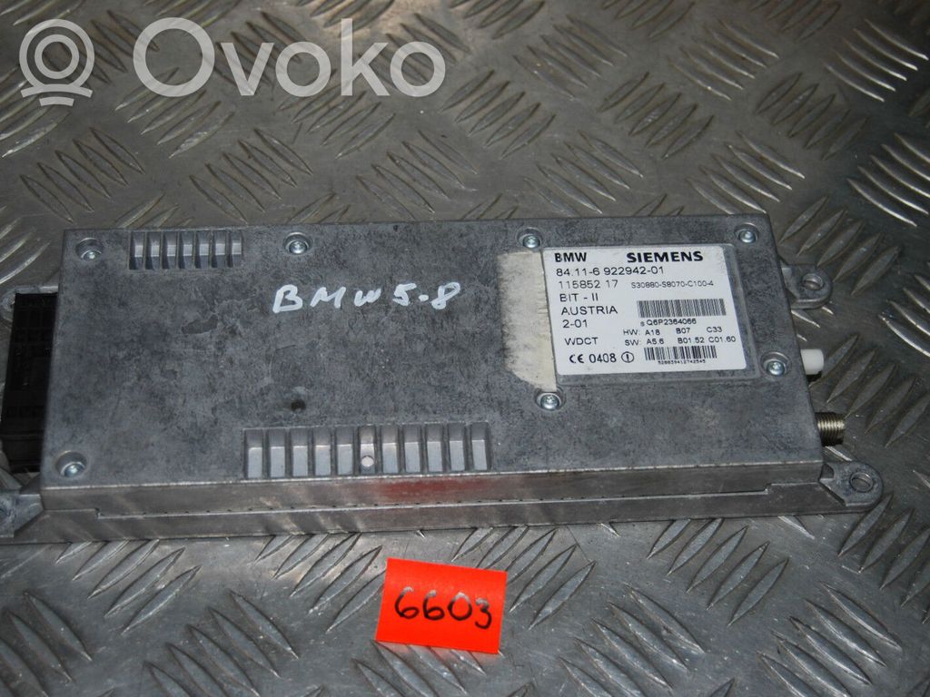 BMW 5 E39 Phone control unit/module 