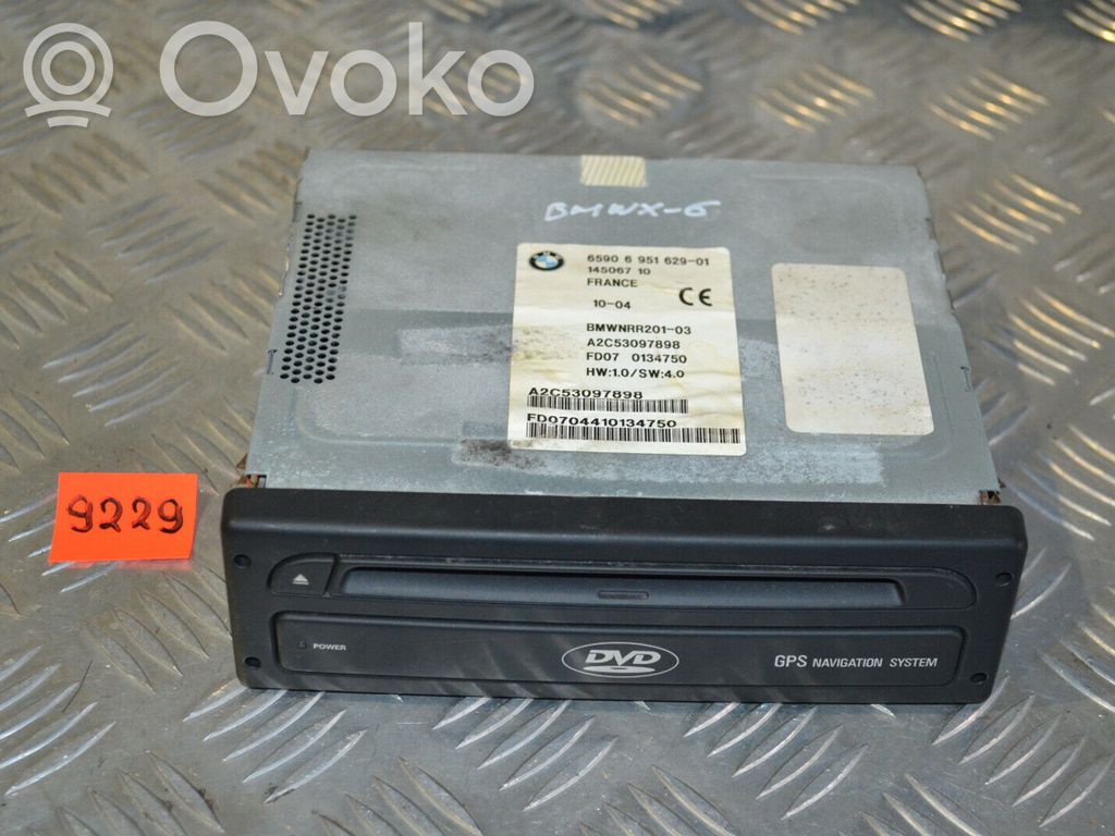 BMW X5 E53 Navigation unit CD/DVD player 