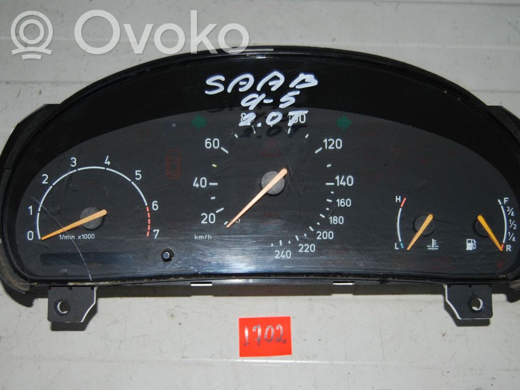 Saab 9-5 Speedometer (instrument cluster) 