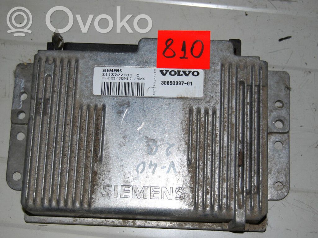 Volvo S40, V40 Engine control unit/module 