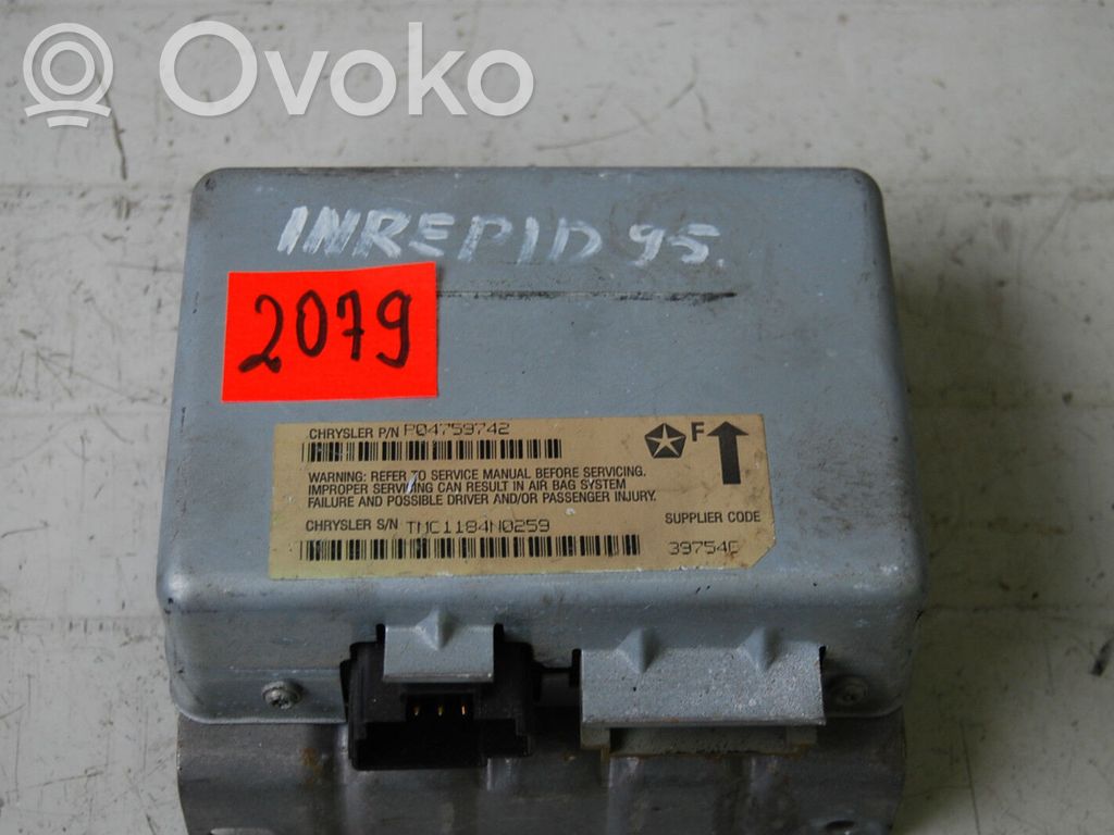 Chrysler Vision Airbag control unit/module 