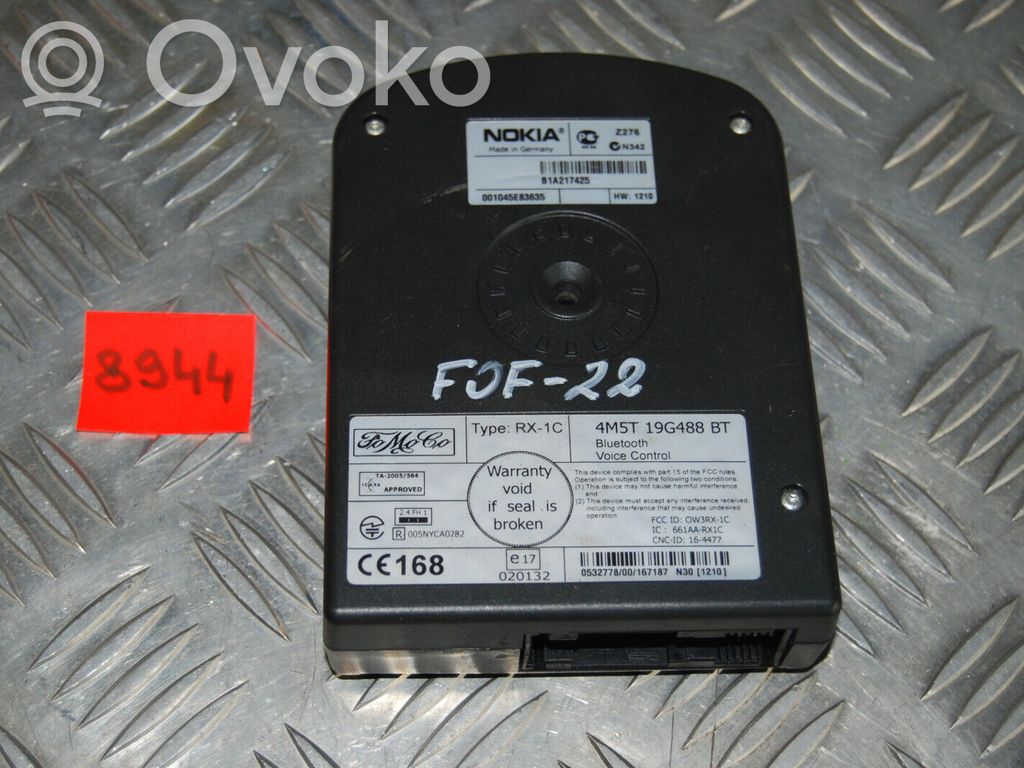 Ford Focus Citu veidu vadības bloki / moduļi 