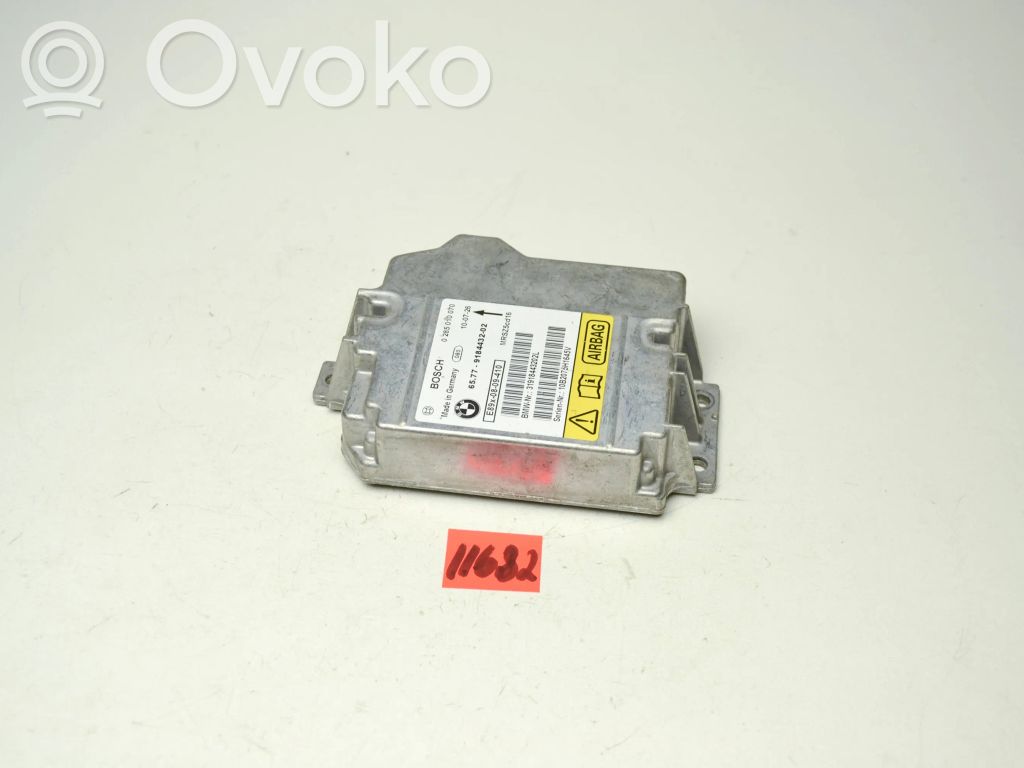 Airbag control unit/module   9184432,31918443202L,0285010070