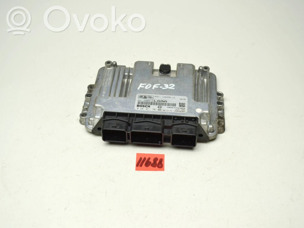Engine control unit/module   8M5112A650LG,0281011701