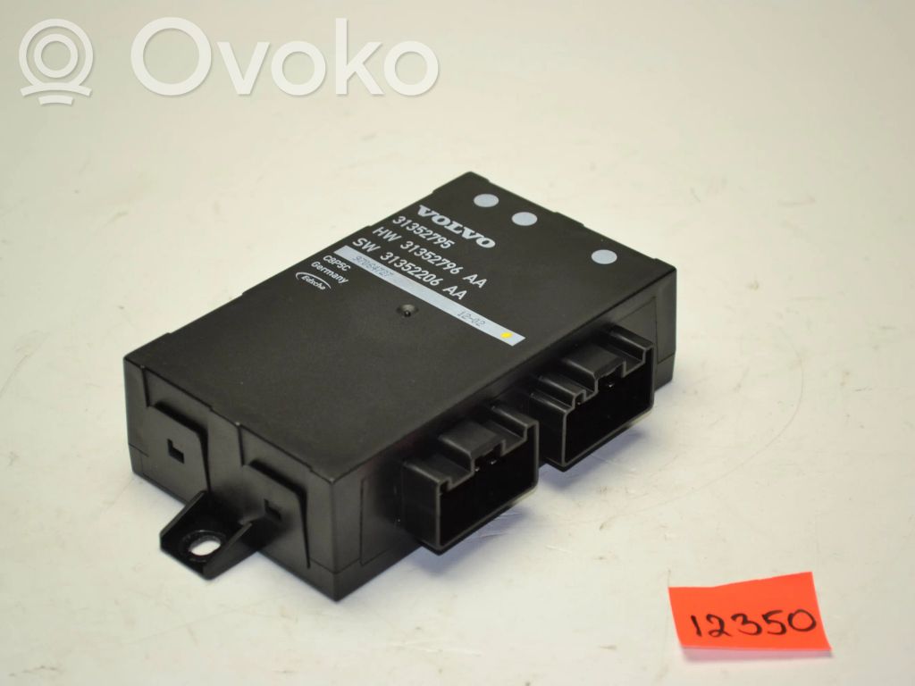 Volvo XC60 Trunk lid opening control unit 