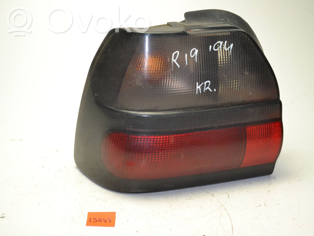 Renault 19 Rear/tail lights 
