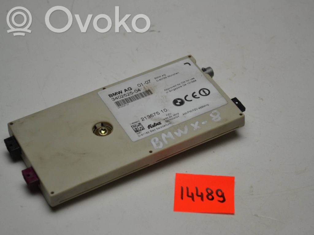 BMW X3 E83 Antenos stiprintuvas 