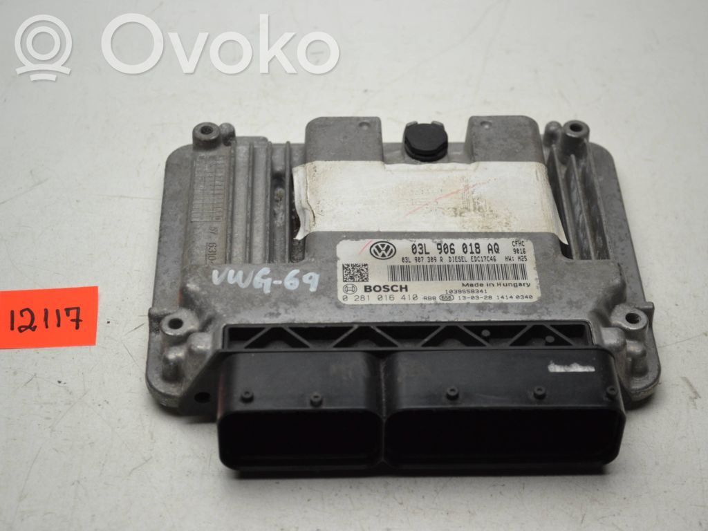 Volkswagen Golf VI Engine control unit/module 