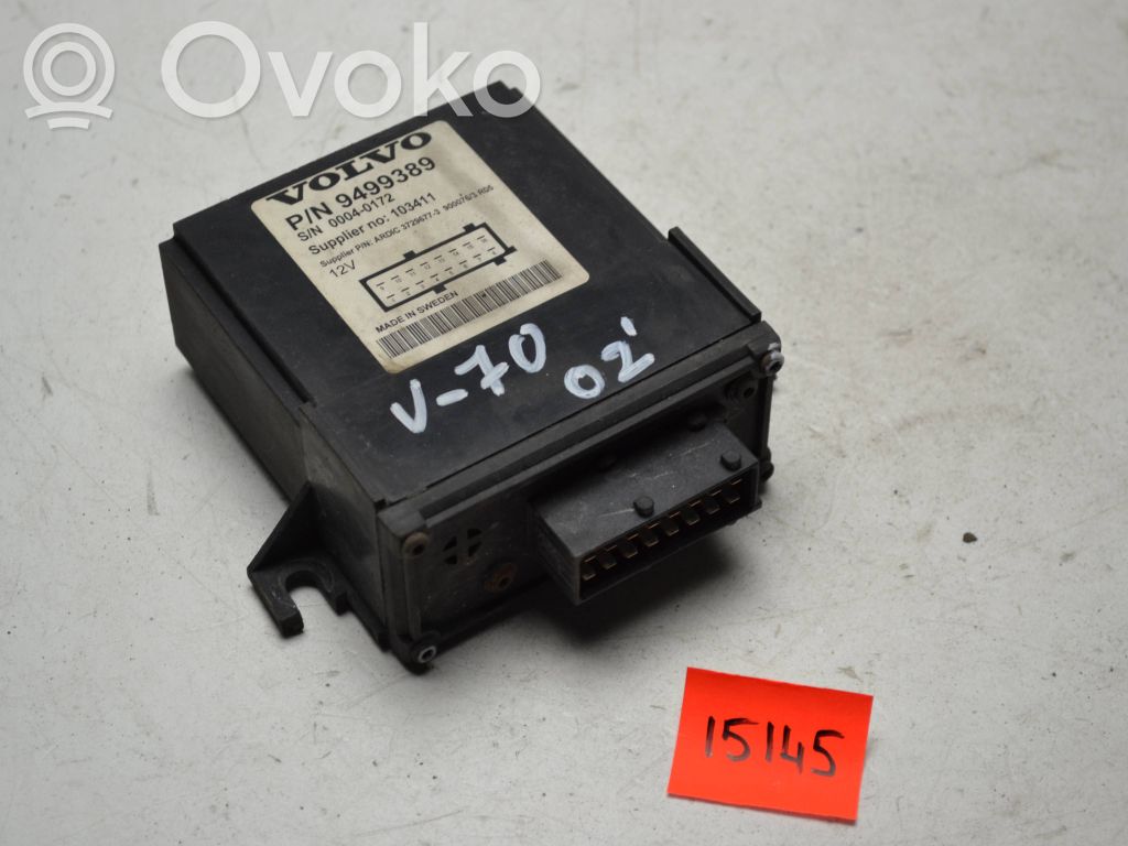 Volvo V70 Auxiliary heating control unit/module 